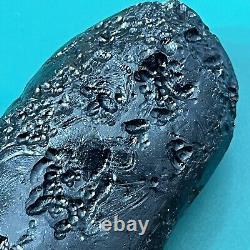 Tektite indochinite space rock impactite of meteorite impact stone 147 g bar