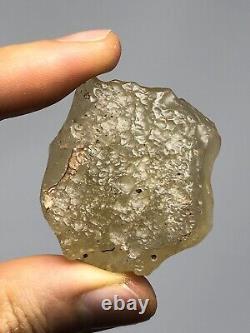 126,5ct 25,3g Spécimen d'impact de météorite de tectite en verre du désert libyen E0