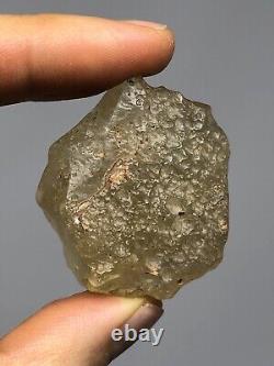 126,5ct 25,3g Spécimen d'impact de météorite de tectite en verre du désert libyen E0