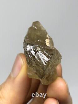 132ct 26.4g Échantillon d'impact de météorite de tectite de verre du désert libyen E0