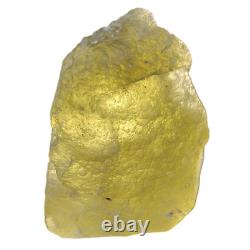 227.6g VERRE DE DÉSERT LIBYEN Cristal Tektite d'Or Méteorite d'Impact TE07