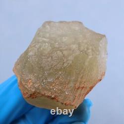 47g VERRE DU DÉSERT LIBYEN Cristal d'Or Tectite Météorite Impact R2139