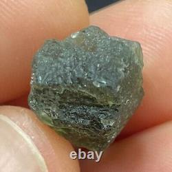 Moldavite naturel de République tchèque 2.95g Tektite verte, Impact de météorite