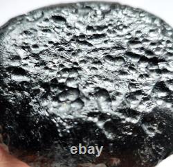 SUPER GRANDE TEKTITE 1 289 ct. TAILLE RARE IMPACT DE MÉTÉORITE ASTÉROÏDE NATUREL #67328