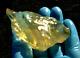 Specimen D'impact De Tectite Météoritique En Verre Du Désert Libyen (360 Ct) Super Gemme Jaune