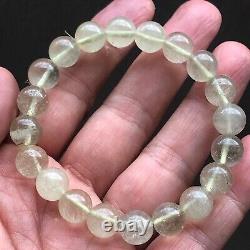 Spécimen d'impact de téktite de verre météorique du désert libyen naturel, bracelets parfaits.