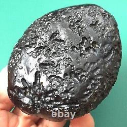 Tektite indochinite roche spatiale impactite météorite pierre précieuse de 182 G.