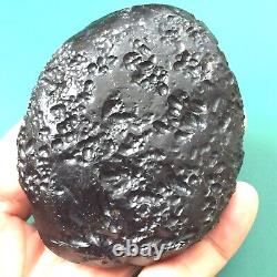 Tektite indochinite roche spatiale impactite météorite pierre précieuse de 182 G.