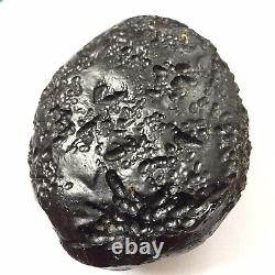 Tektite indochinite roche spatiale impactite météorite pierre précieuse de 182 G.